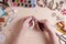1200Pcs Open Jump Rings and Lobster Clasps Jewelry Findings Kit with Pliers for Jewelry Making (Silver and Gold)